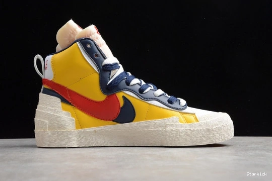 VARSITY BLAZER X MAIZE NIKE MID BV0072-700 SACAI 0805